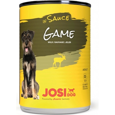 JosiDog Adult Game in Sauce 415 g