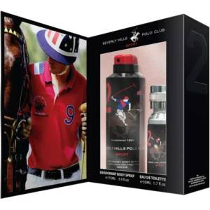 Beverly Hills Polo Club 1982 Sport 2 комплект за мъже EDT 50 ml + дезодорант спрей 175 ml