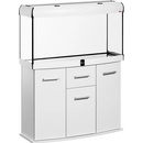 Diversa Solid LED akvarijní set vypouklý beton 112 l