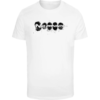 Mister Tee Тениска No Privacy Tee white XXLUB-MT3713-00220 - Тъмносив, размер 4XL