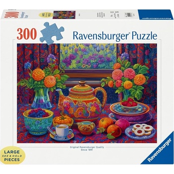 Ravensburger Пъзел Ravensburger от 300 XXL части - Време за чай (7012001446)