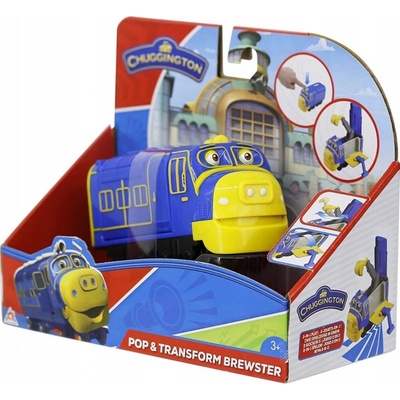 Chuggington Veselé vláčky mašinka Look Alive Bruno – Zboží Dáma