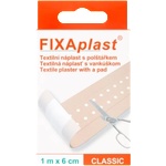 Fixaplast Пластир Fixaplast 1м х 6см текстил CLASSIC