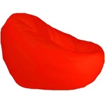PUFRELAX Пуф, круша, 520л. , Nirvana Gigant - Teteron Orange Neon, За открито, Перящ се калъф, Пълнеж от Полистиролни перли (PUF-G-NGG-TEX-NEOR) - topmall