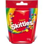 Skittles Плодови дъвчащи бонбони Skittles Fruits 152гр