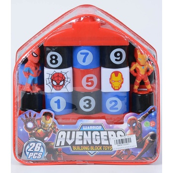 Armtoys ДЕТСКИ КОНСТРУКТОР СУПЕРГЕРОИ 26 ЧАСТИ