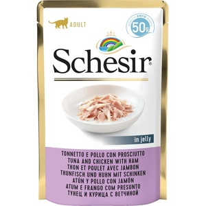 Schesir Тон с пилешко и шунка в желе 50 г