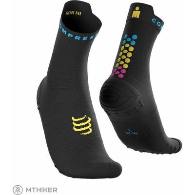COMPRESSPORT Pro Racing Socks v4.0 Run High Ironman 2026 ponožky čierna