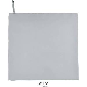 SOL’S ATOLL 100 / Голяма микрофибърна кърпа за баня - чисто сива 100x150 см (252936n4599)