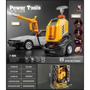 Fisher Price Pressure Washer with Water Function for Kids 3+ Cleaning Kit + Squeegee + Cloth + Sponge