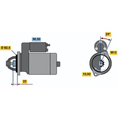 BOSCH STARTER 0 986 010 930
