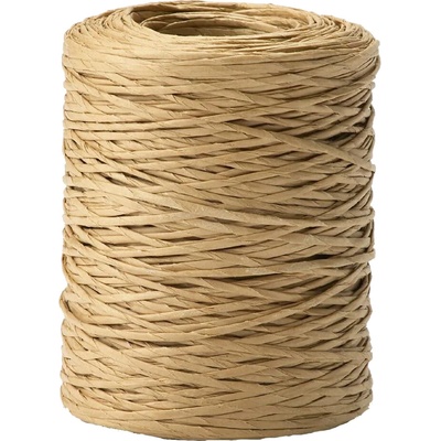 Ovinovací drôt OASIS® s lykom - 0,4mm 205m - prírodný