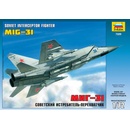 Zvezda Model Kit letadlo 7229 MIG 31 Soviet Interceptor 32 7229 1:72