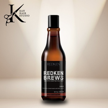Redken Шампоан 3-В-1 Redken Brews 300 ml