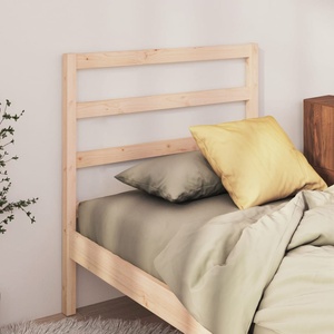 vidaXL Горна табла за легло, 95x4x100 см, бор масив (822232)