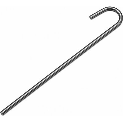 Ocelová kotvící skoba – Geopin Steel J - drát ø 6 mm, délka 30 cm, 50 skob v balení