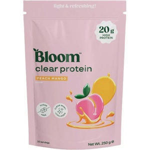 Bloom Clear Protein & Collagen [250 грама] Праскова - Манго