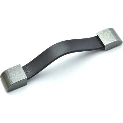 Gamet NIKOL černá kůže/ ocel patina 128 mm