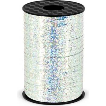 Party Deco Сребриста Лента За Балони, Холограмна