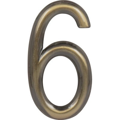 MP - DOMOVÁ ČÍSLICA "6"- 75 mm - nalepovacia