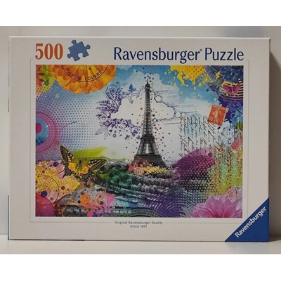 Ravensburger Pohlednice z Paříže 500 dílků