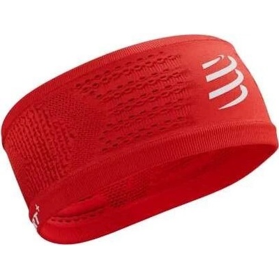 Compressport headband On/Off červená