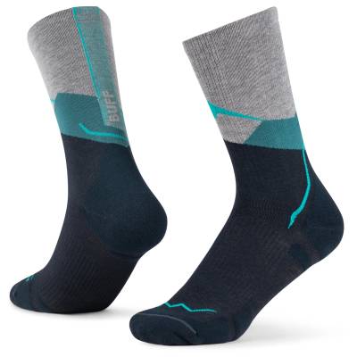 Мериносови чорапи Buff Merino Lightweight Crew Sock LWC1 Merino socks - Teal - размер 36-38 (EU) (207-0934-0211)