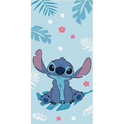 Jerry Fabrics Osuška Lilo a Stitch Blue 70 x 140 cm