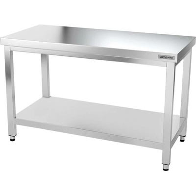 G.Gastro Nerezový pracovní stůl PREMIUM 1400 x 600 mm se spodní policí 9944