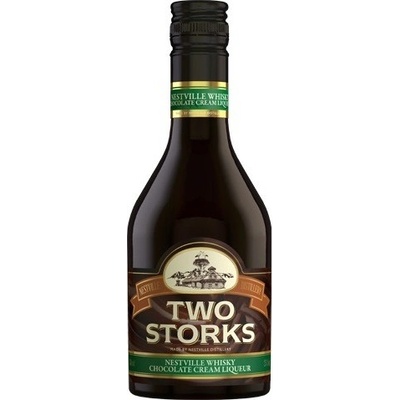 Two Storks Whisky 25% 0,35 l (čistá fľaša)