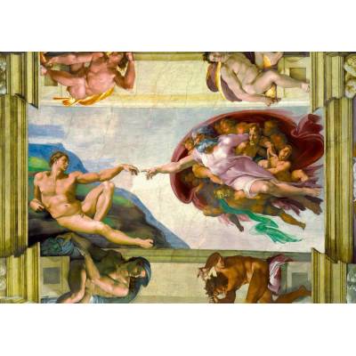 Bluebird Puzzle - Puzzle Michelangelo - The Creation of Adam, 1511 - 1 000 piese