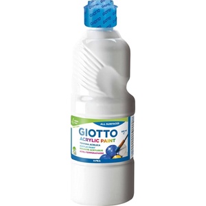 GIOTTO F53370100 АКРИЛНА боя White 500 ml 1 бр (F53370100)