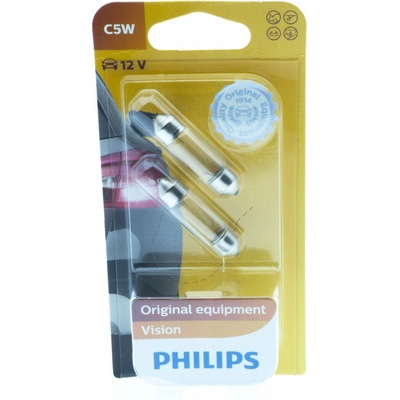 Philips Vision C5W SV8,5 12V 5W 2 ks 12844B2