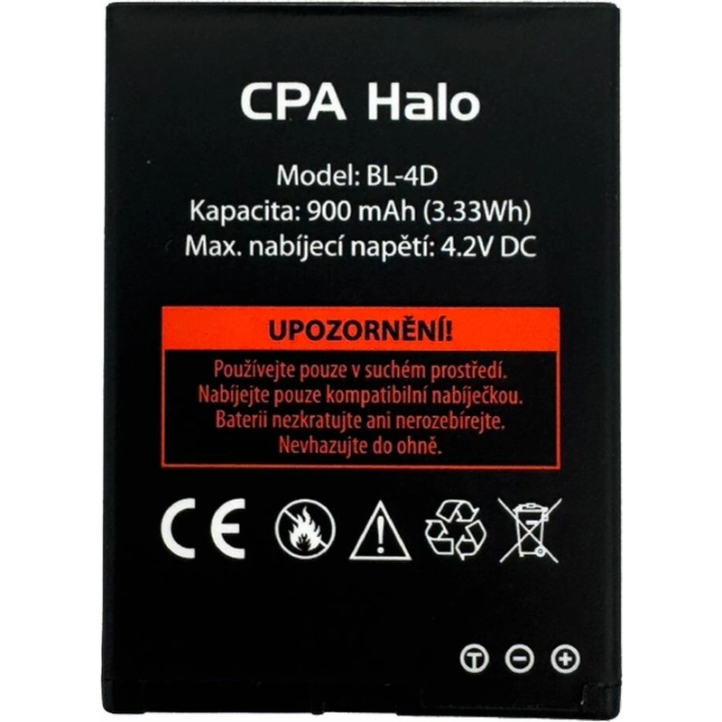 CPA baterie pro telefony CPA HALO 11, 900mAh, Li-Ion
