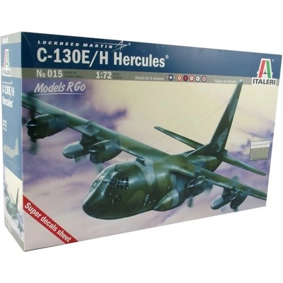 Italeri Model Kit letadlo 0015 C 130 E H HERCULES 1:72