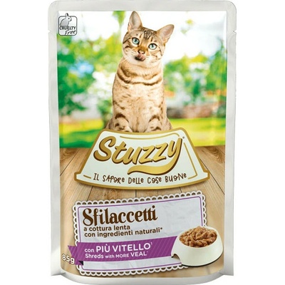 Stuzzy Cat Shreds Trhané teľacie mäso 85 g