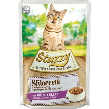Stuzzy Cat Shreds Trhané teľacie mäso 85 g