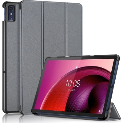 Vsetkonamobil 64779 LEATHER Zaklápací kryt pre Lenovo Tab M10 5G šedý
