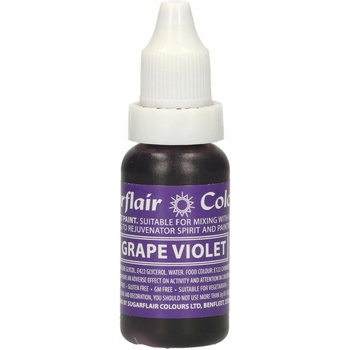 CakeSupplies Tekutá farba Grape Violet Hroznová Fialová 14 ml