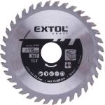 Extol Циркулярен диск, с твърдосплавни върхове, 115x22, 2 mm (диаметър на вала), T36; широчина на диска 2, 2 mm, макс. 11 000 об/мин