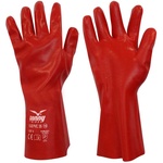PAYPER fluid pvc 35 red s00208-0153 / pvc ръкавици, дължина 35 см - червени 10 (s0020801530300010)
