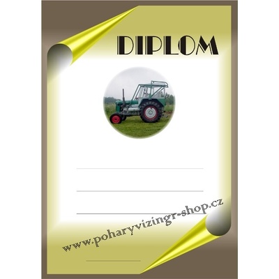 VIZINGR Traktor diplom č.5