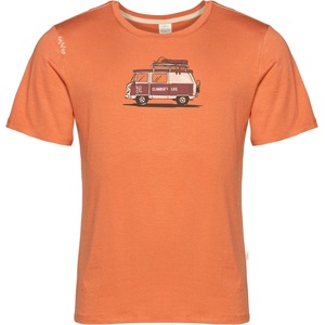 Chillaz Мъжка тениска Chillaz Bozen Climber's Life T-shirt - Terracotta (217-0241-0113)