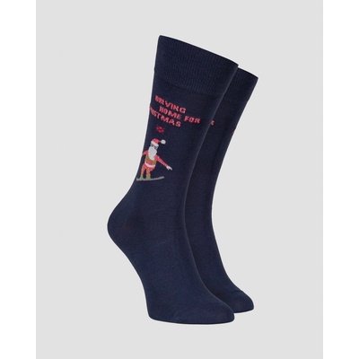 Burlington pánské Vánoční ponožky Snowboarding Santa