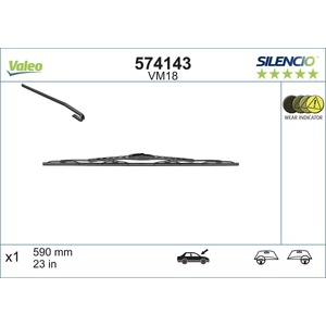 Valeo Silencio 590 mm 574143