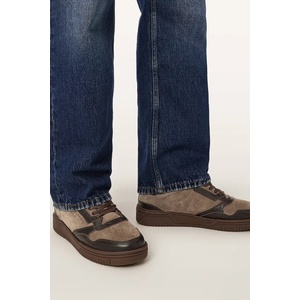 AllSaints Regan Low Top маратонки мъжки от велур