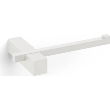 ZACK Държач за тоалетна хартия Carvo прахово боядисана стомана бял (40810)