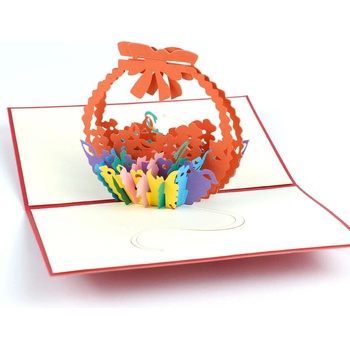 3D prianie Rozkvitnutý košík