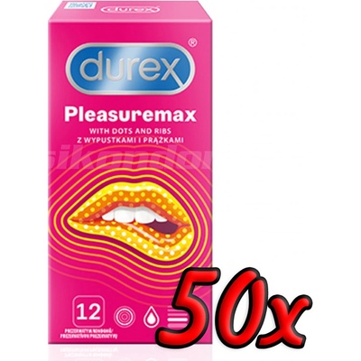 Durex Pleasuremax 50 ks