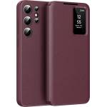 Techsuit Калъф за Samsung Galaxy S24 Ultra - SmartView Series - Червен (KF2352193)